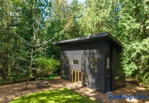 Image of Guemes Island Road Modern Home