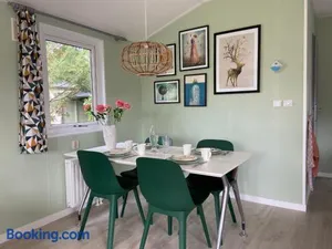 Image of Ruim en modern chalet in de Veluwse bossen