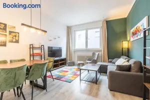 Image of Modernes 72qm Apartment zentral mit Küche und Boxspringbett
