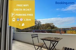 Image of Appartement calme et cosy - Paris Disney, Balcon, Parking