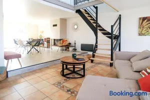Image of Superbe maison de vacances avec piscine chauffée et bain nordique - 8 pers