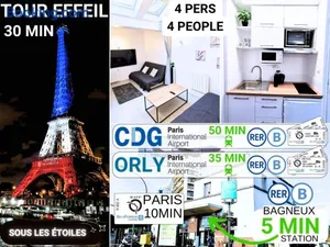 Image of Bagneux Paris RER B Confort Netflix