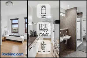 Image of Apartment für 13 Gäste, 5 Schlafzimmer, 2 Bäder, 2 Loggia's, Leipzig Zentrum Ost