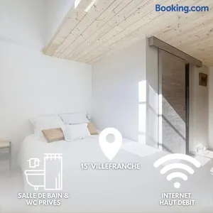 Image of Fleurie - Anse Centre - Chambre et Salle de bain WC privée - Cuisine partagée