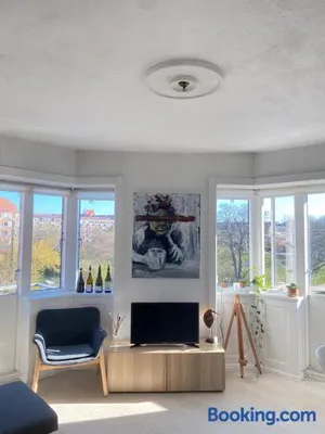 Image of beautiful danish apartment on the beach with 2 free bikes