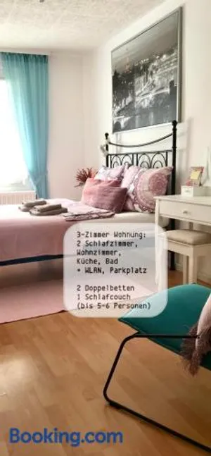 Image of No1 TOP Apartment4YOU - 3 Zimmer, 1-6 Pers, Saarbrücken - Jägersfreude Saarbruecken