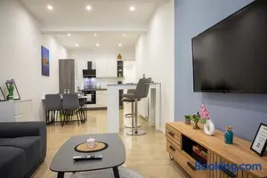 Image of HANNIBAL - Design Apartment Magnolia 1, VW Nähe, Parkplatz, Küche, HighSpeed-WLAN, Fitness, Solarium