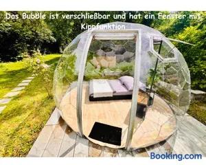 Image of Schlafen unter den Sternen - beheiztes Bubble Tent