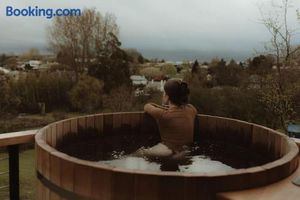 Image of The Eco Cabin Tasmania - Cedar Hot Tub