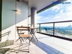 Image of Hamptons Style 2BR & kid room w view in Olympic Park