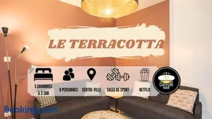 Image of Le Terracotta Ideal Groupe Salle de sport Parking Gratuit