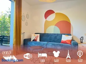 Image of Le 24 Nautic, Appartement douillet Bassin olympique Disneyland & Paris avec parking