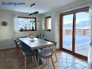 Image of Arc 1800, le Chalet Manaro avec sa vue panoramique