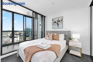 Image of Stylish Valley Apt with Pool, Huge Gym and Study Desk!