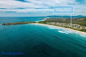 Image of Oceanfront Sandy Beach Couples Getaway