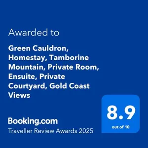 Image of Green Cauldron, Homestay, Tamborine Mountain, Private Room, Ensuite, Private Courtyard, Gold Coast Views