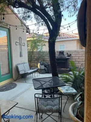 Image of Quaint Coachella Music Festival Casita