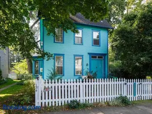 Image of The Blue House in Bucks County, PA