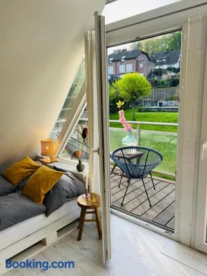 Image of Moderner Altbau mit Infrarotsauna im Grünen