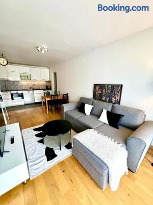 Image of Modern apartment with balcony