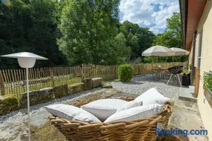 Image of Ferienhaus Pure Jagst, Traum-Lage am Fluss mit Kaminzimmer und Infrarot-Wärmekabine