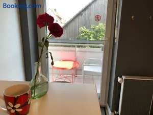 Image of Rote Etage, Fränkisches Design, Süd-Balkon in nur 50 Schritten zum Radweg, ideal for Long Stay, Relocation