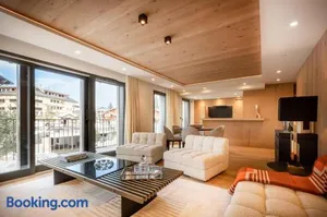 Image of Ecrin Blanc - Appartement Haut de Gamme - Balcon avec vue - Centre de Megève