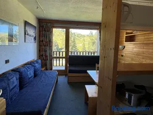 Image of Bel appartement 2 pièces, skis aux pieds, balcon, vue pistes - FR-1-181-2417