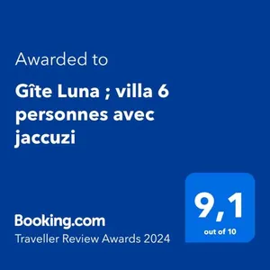 Image of Gîte Luna ; villa 6 personnes avec jaccuzi