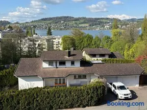 Image of Spacious house with partial lake view