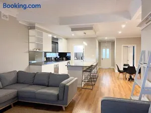 Image of Cheerful 3-bedroom home with free parking on site