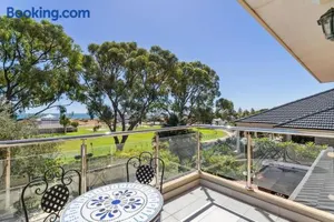 Image of Family Escape Walk to Beach Park Views