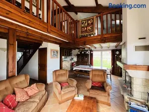 Image of Belle villa basque panoramique, 6 couchages, à 7 km de Cambo et des Thermes - FR-1-495-29