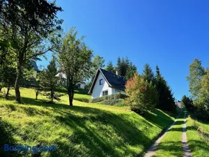 Image of Urige Berghütte mit Kamin und Sauna im Erzgebirge nahe Schwarzwassertal