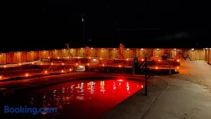 Image of Private Home - Heated Saltwater Pool, BBQ, Pro Pool Table, Horseshoes, Darts, Cotton Bedding, Half Acre - The Joshua Tree Forest - Pool Heat Optional