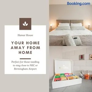 Image of 2-Bedroom Home for 5, Perfect for NEC, Airport & Longer Stays, Fast Wifi, Parking