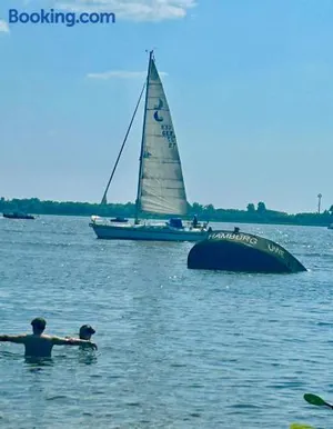 Image of Luxurious Villa - 100 m from the Elbe beach Falkensteiner Ufer