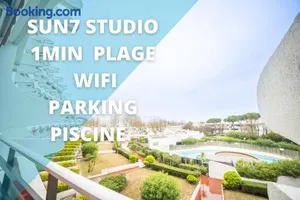 Image of SUN7 STUDIO -FACE PLAGE- WIFI-PARKING -PISCINE - TOP PROS SERVICESConciergerieLaGrandeMotte