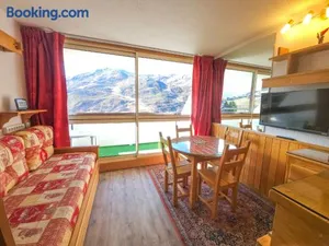Image of Studio équipé au pied des pistes, Les Menuires - FR-1-452-103