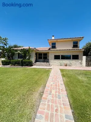 Image of UNIQUE SPANISH HACIENDA HOUSE with POOL VINTAGE 1948 EUROPEAN ANTIQUES ETHNIC ART