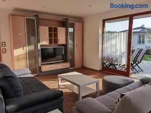 Image of Ferienwohnung Im Himmelreich, 83 qm, ruhig gelegen, optimal für Familien, Küche, Waschmaschine und Trockner