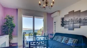 Image of T 2 tout confort avec terrasse vue mer et montagne.