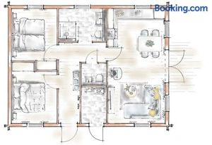 Image of Ökologisches Holzblock-Ferienhaus Lauterdörfle 150 - Baujahr 2022 - mit gratis AlbCard