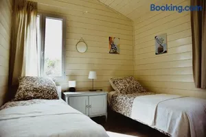 Image of Wooden house Maison Les Terrasses, a blend of authenticity and refinement