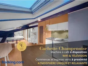 Image of Cachette Champenoise - Downtown, Wifi , 2 pers