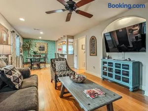 Image of S-104 Private Fenced Patio Yard Clean Roomy No Stairs