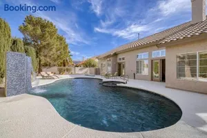 Image of Brand New Listing Modern Hacienda Home Heated Pool