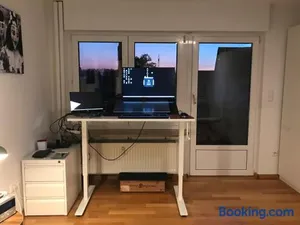 Image of Ferienappartment mit Homeoffice, 2 Schlafzimmer mit Einzelbetten