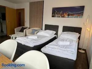 Image of Hübsche Wohnung mit Balkon für 1-2 Personen - Einzelbetten