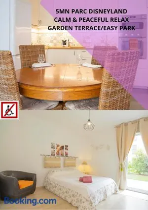 Image of Appartement Cosy - jardin Terrasse privée-Free parking 5MN DISNEY